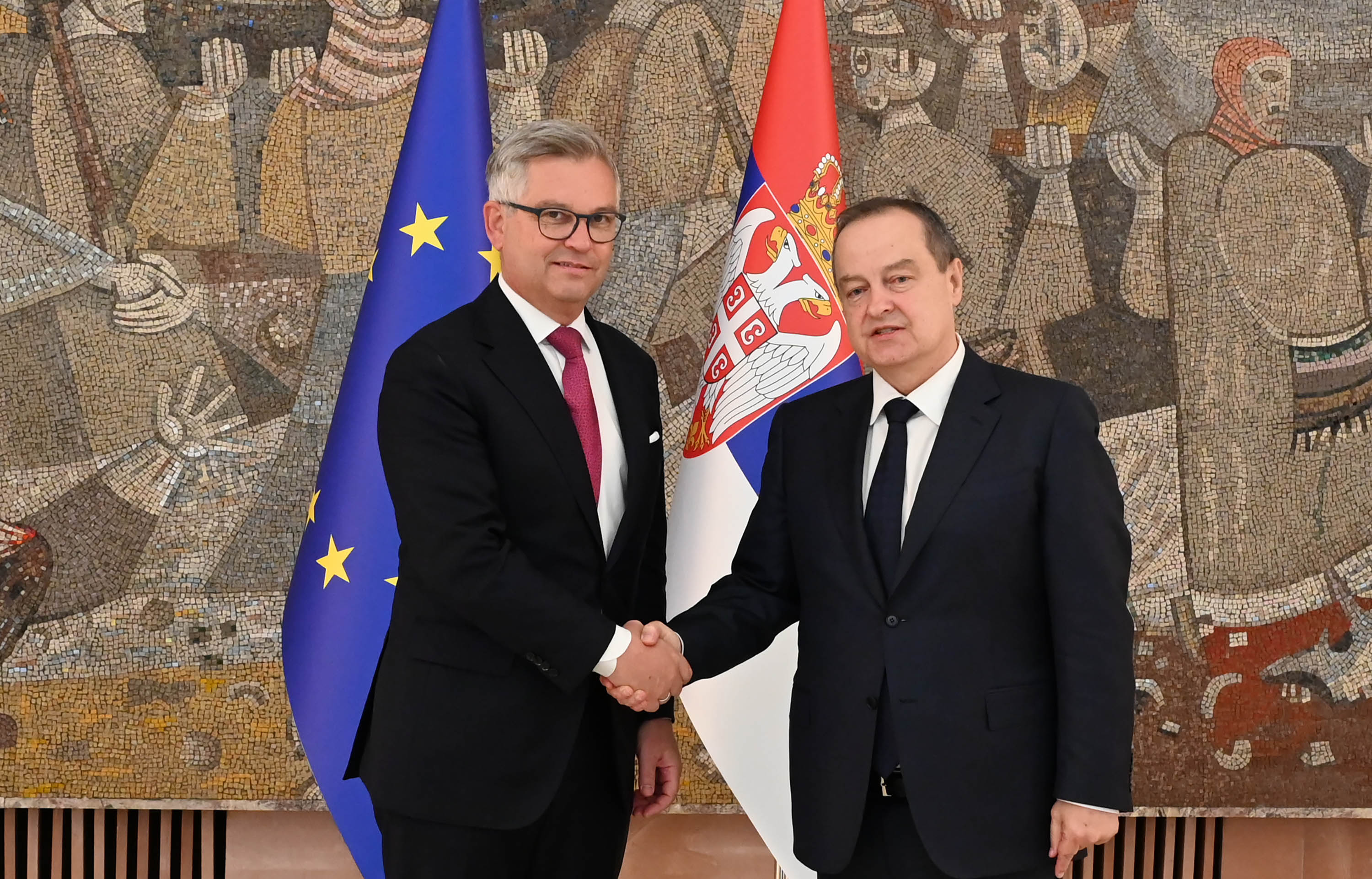 Dačić: Srbija ostaje pouzdan partner EU, prioriteti su bezbednost, legalne migracije i usklađivanje politika