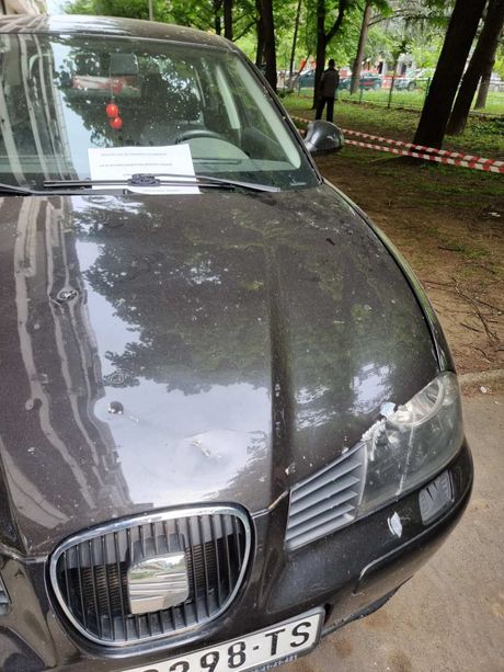 Fasada, pala fasada, Blok 21, opasnost, zgrada