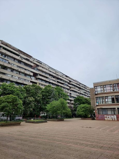 Fasada, pala fasada, Blok 21, opasnost, zgrada