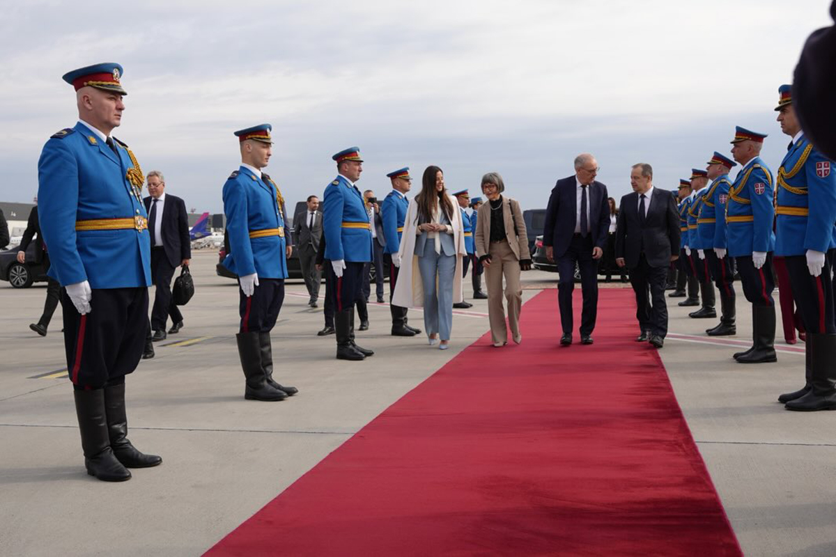 Dačić i Tamara Vučić ispratili predsednika Švajcarske: Potpisan ključni sporazum za inovacije