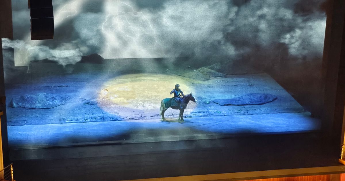 We thought we were watching an opera about love, and then a horse and camel walked onto the stage: A spectacle in the heart of Kazakhstan