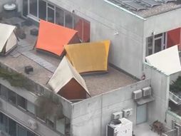 Ljubljana, smestaj na krovu