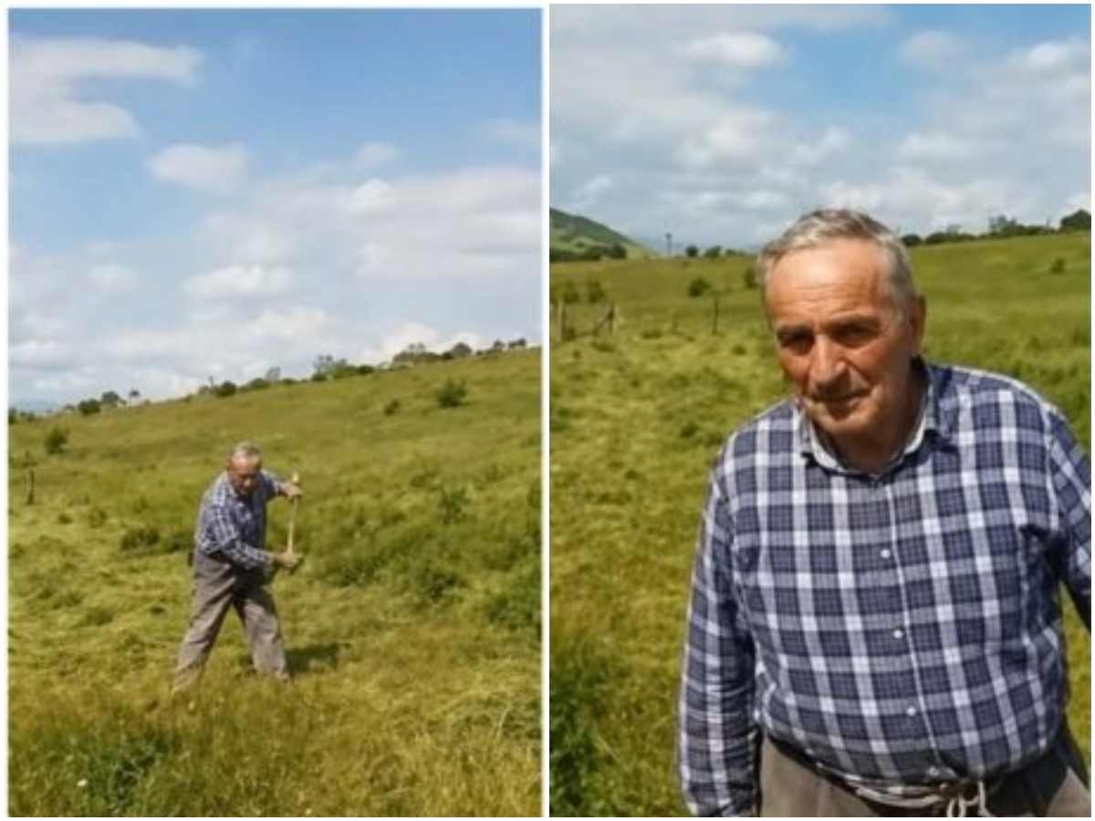 Deka Arif je živa legenda: U osamdesetoj godini ručno kosi livade Peštera, na ovome bi mu svi pozavideli