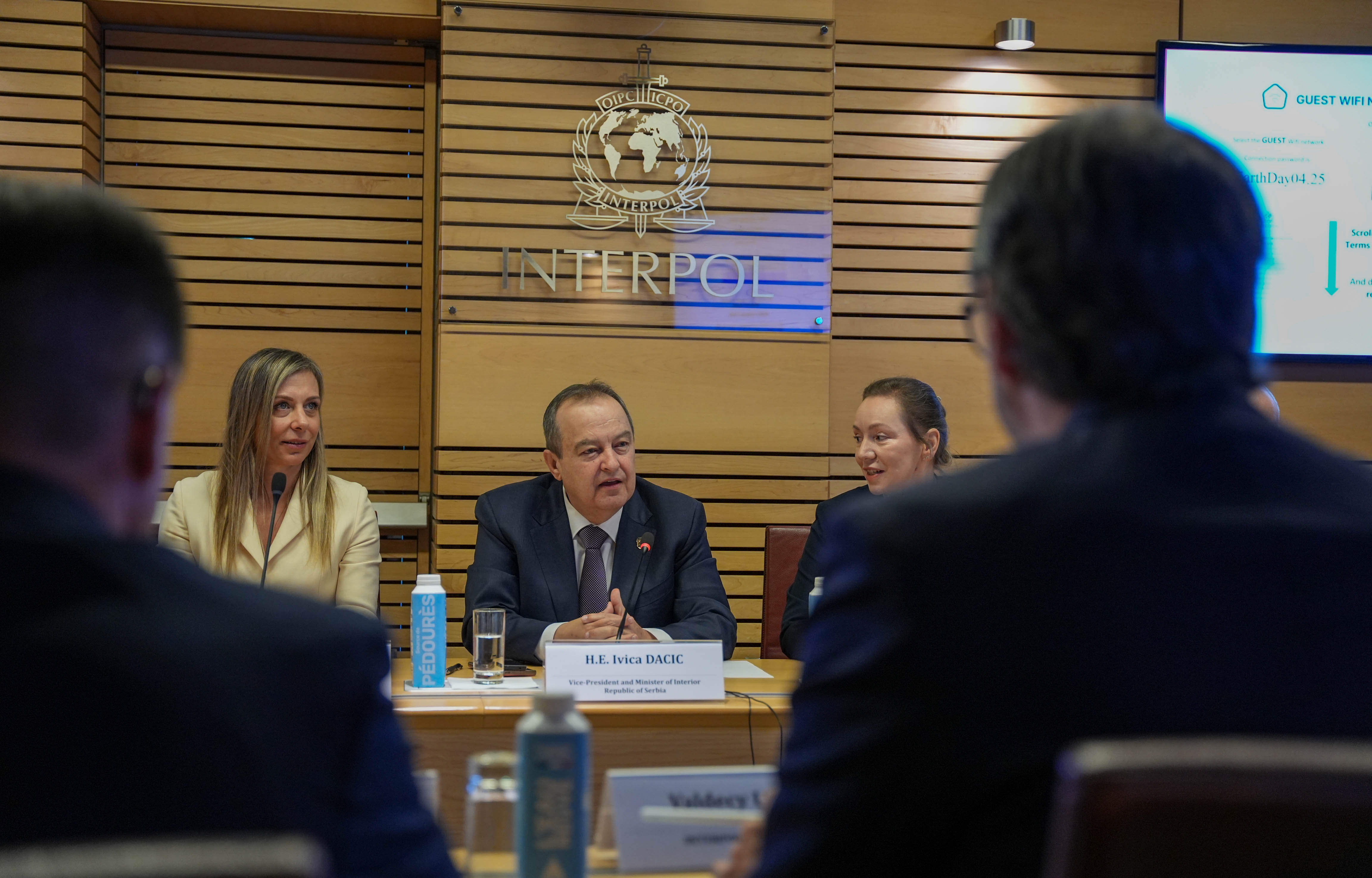 Dačić u Lionu: Srbija među deset zemalja sa najviše razmenjenih informacija preko Interpola prošle godine