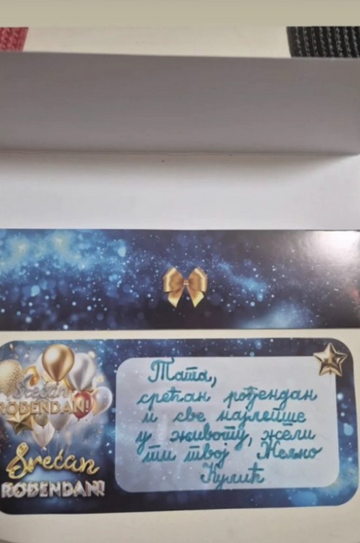 Mali Željko šalje emotivna pisma ocu! Marija Kulić raznežila sve objavom  "Tata, volim te i ljubim"