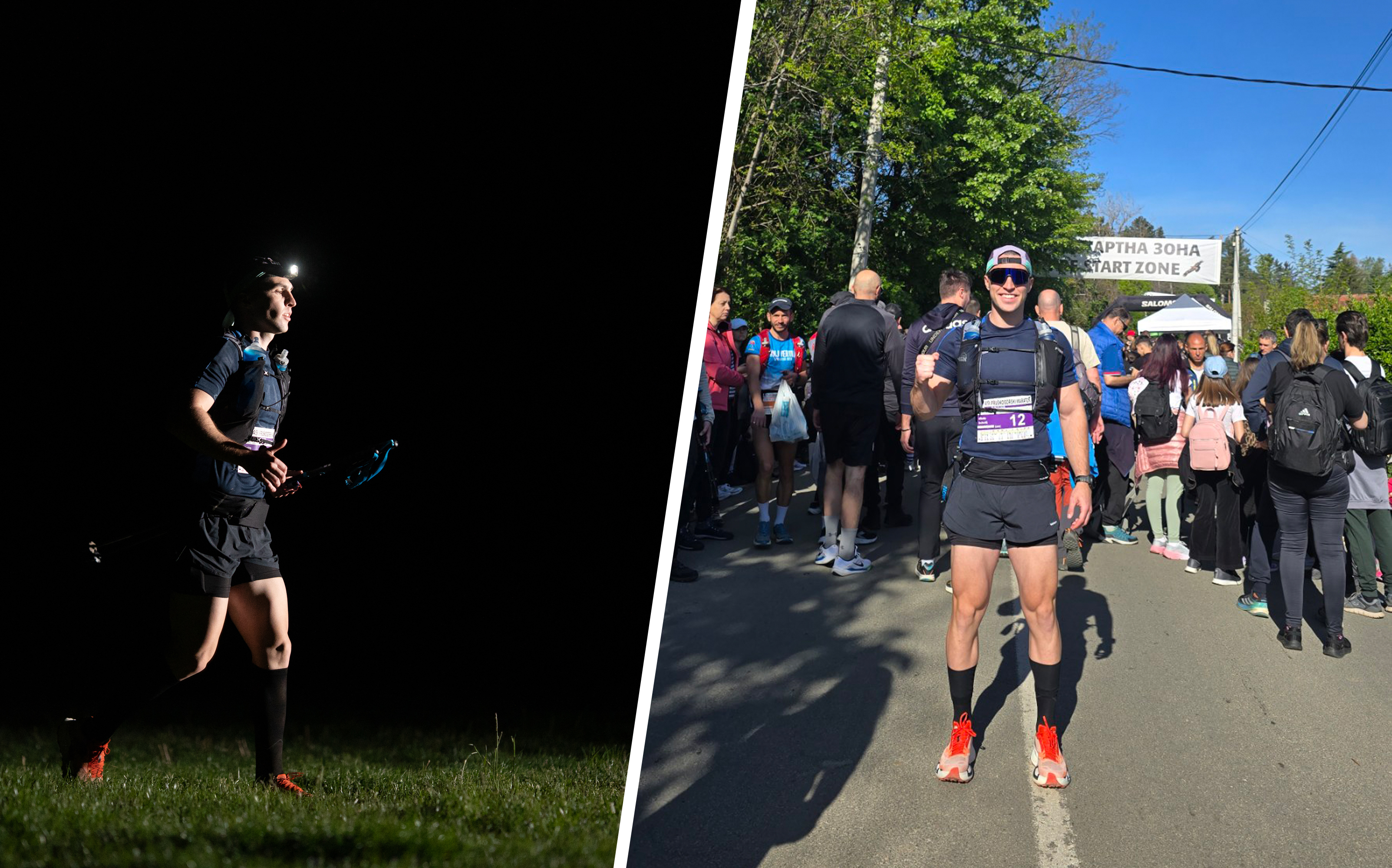 Kad telo klone, duh pobeđuje! Nikola je trčao 134 kilometara na Fruškogorskom maratonu, ceo dan i celu noć