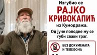 Hitno! Nestao Rajko u Kumodražu! Porodica zabrinuta zbog jedne stvari, moli da odmah javite ako ga vidite