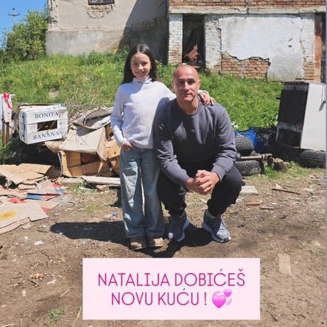 Marko Nikolić i mala Natalija