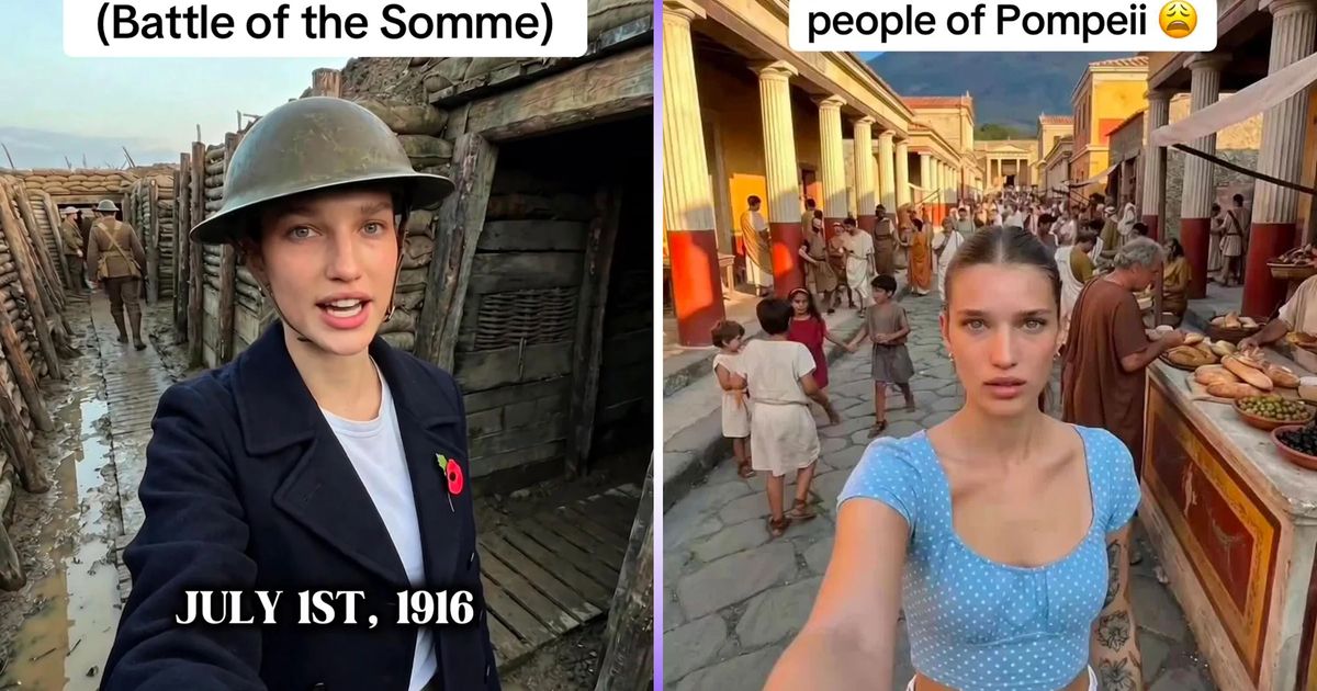 Tattooed Influencer Tackles History and Time Travels on TikTok: But There's a Catch