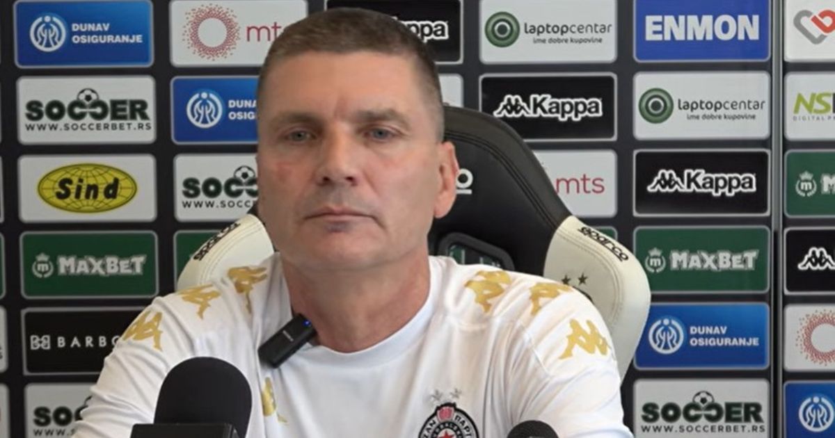 Blagojević otkrio da li je pričao sa čelnicima Partizana posle poraza od Zvezde u derbiju: 