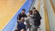 Nastavljen skandal igrača Zvezde: Kalinić i Izundu se popeli na tribine, gurnuli jednog navijača, opšti haos!