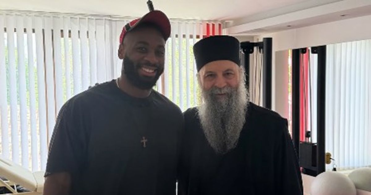 Kodi Miler-Mekinajter dan nakon haosa Zvezde u Čajetini završio u gostima kod patrijarha Porfirija