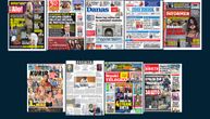NASLOVNE STRANE SUTRAŠNJIH NOVINA: Prelistavanje štampe za nedelju, 3. maj  2026. godine