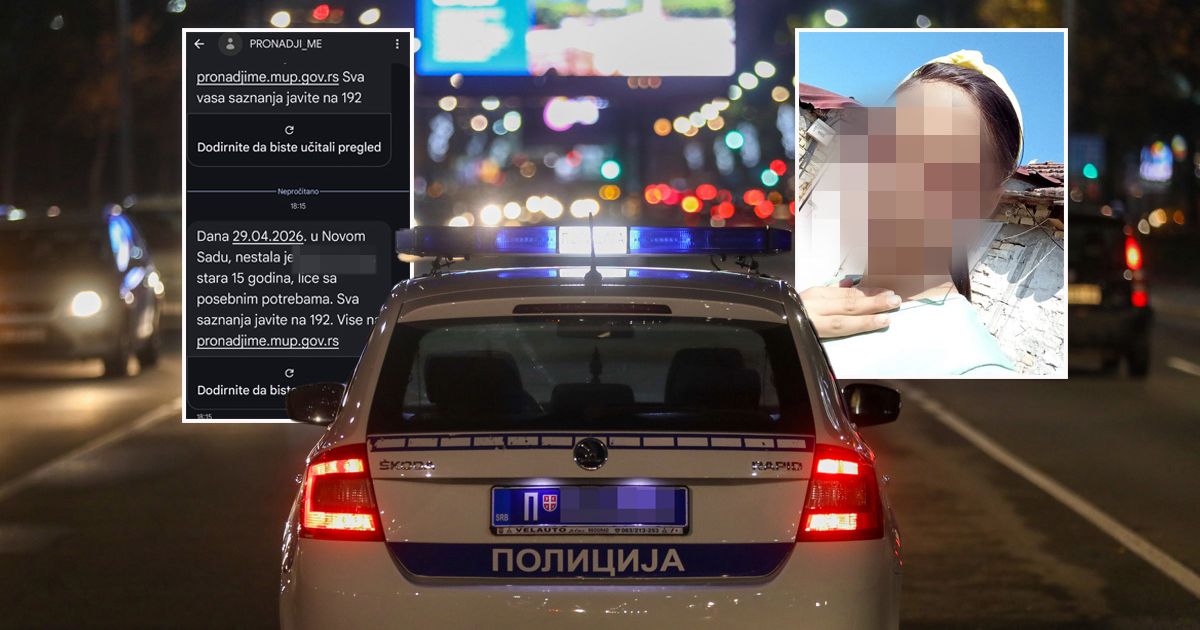 "The case is extremely complex": Jurić commented after the disappearance of a 15-year-old girl from Novi Sad