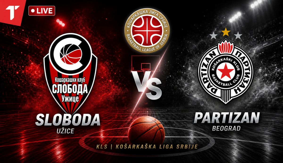 Sloboda - Partizan: Crno-beli imaju meč loptu, Užičani pred punom halom vrebaju istorijski trijumf
