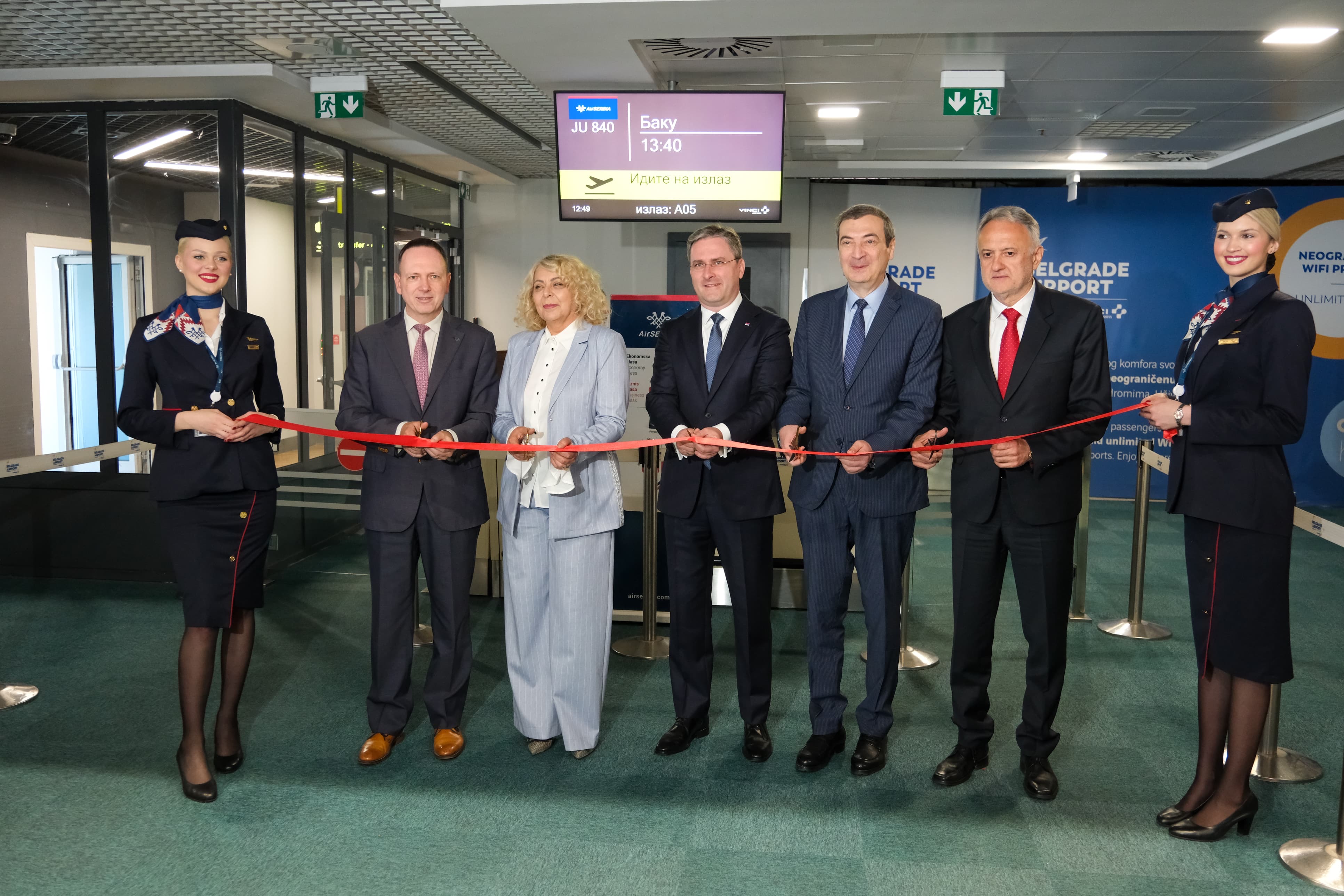 Poleteo prvi avion Er Srbije za Baku, uspostavljena direktna linija sa Azerbejdžanom