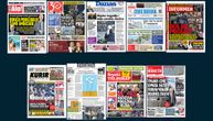 NASLOVNE STRANE SUTRAŠNJIH NOVINA: Prelistavanje štampe za ponedeljak, 4. maj 2026. godine