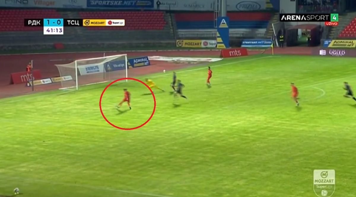 Neverovatan promašaj u Superligi Srbije! Imao prazan gol pred sobom, svi su videli loptu u mreži, a onda...