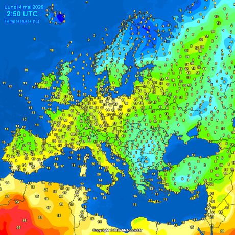 Temperature vazduha rano jutros