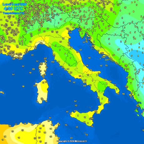 Temperature vazduha rano jutros
