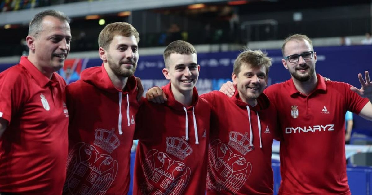 Evo gde možete gledati uživo prenos meča Srbija - Kineski Tajpeh na Svetskom prvenstvu u stonom tenisu