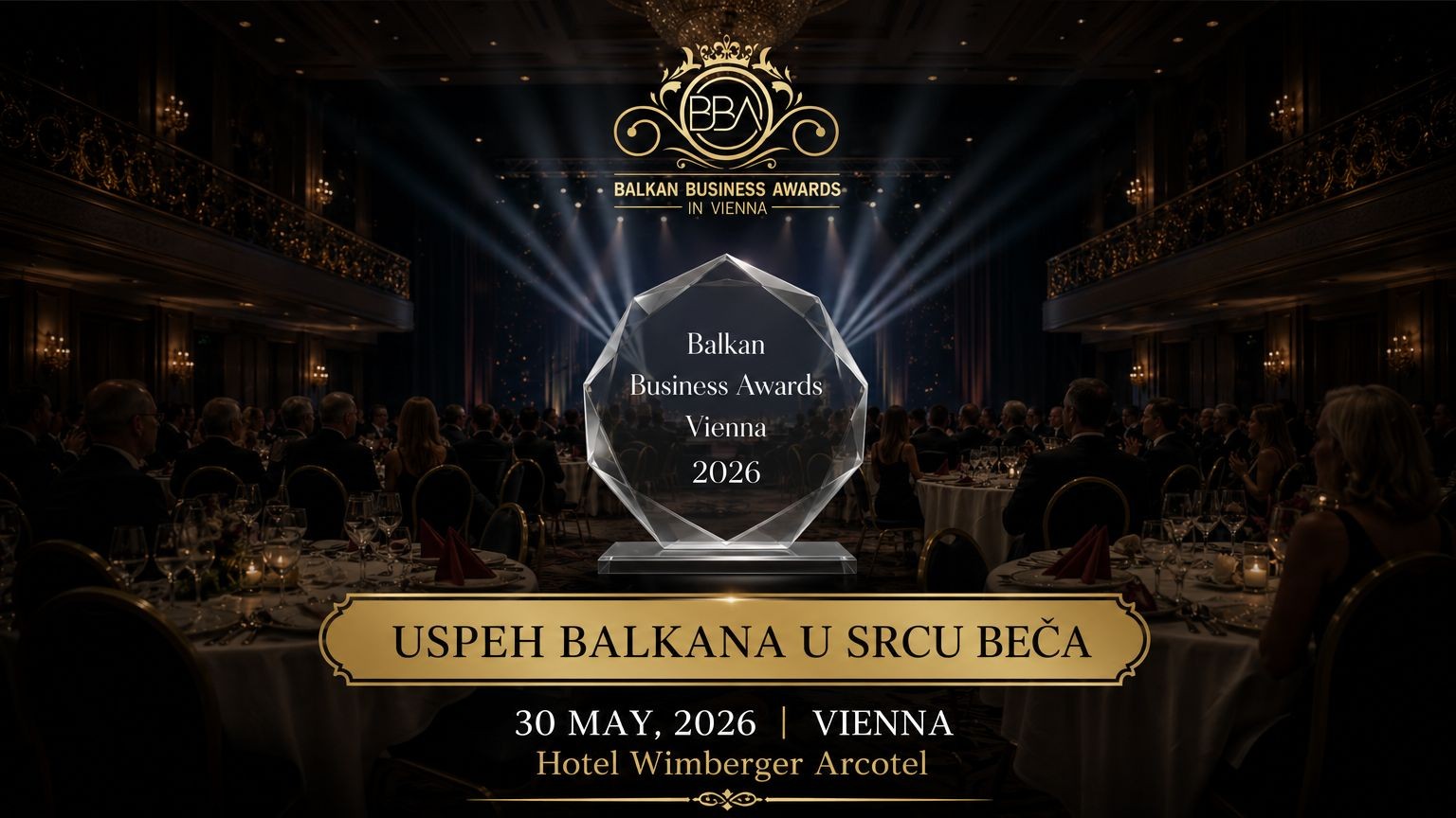 Beč - domaćin manifestacije "Balkan Business Awards": Promocija biznisa, turizma i humanitarnih inicijativa
