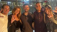 Novak Đoković u Rimu iznenadio porodicu Siniše Mihajlovića: Arijana i deca digli tri prsta uz Cecine hitove
