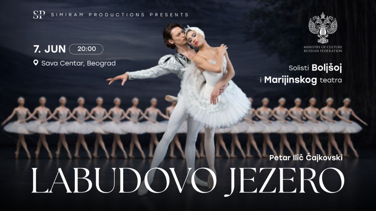 Veličanstveni balet "Labudovo jezero" 7. juna u Plavoj dvorani, ulaznice u prodaji