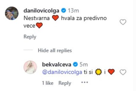 Nataša Bekvalac i Olga Danilović