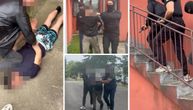 Razvalili vrata, pa izvukli muškarca iz kuće: Ovako je uhapšen osumnjičeni predator sa "TikToka"