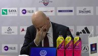 "Ne mogu više, majke mi": Saša Obradović počeo da plače, u suzama otišao s konferencije posle pobede u plejofu