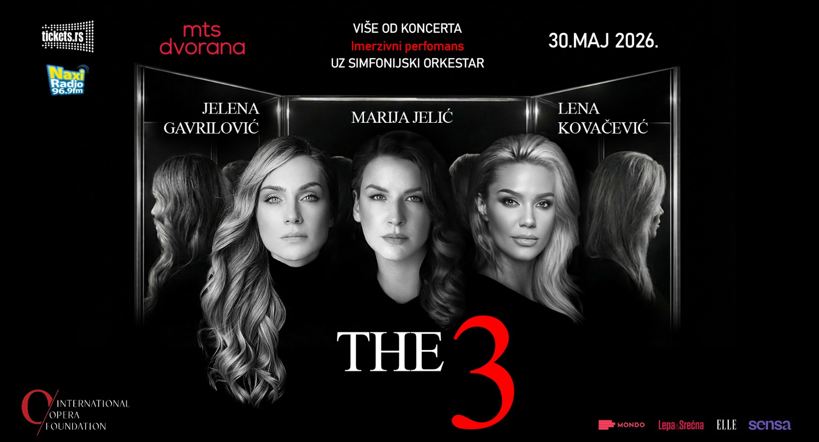 Približava se dugo iščekivani koncert: "The 3" u MTS dvorani, evo kako doći do ulaznica