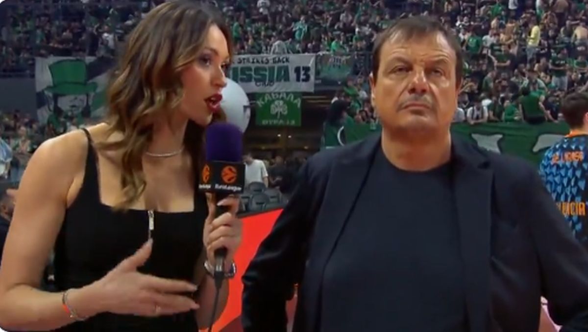 Ovo može samo Ergin Ataman! Nije ni pogledao jednu od najlepših voditeljki Evrolige