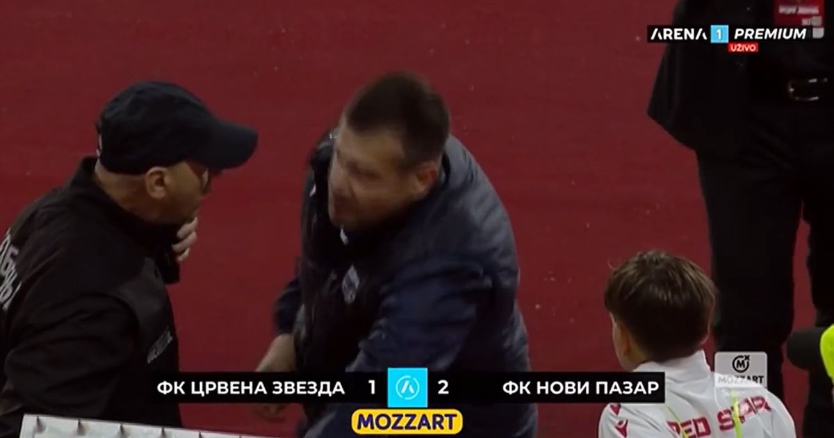 Šta se desilo posle meča Zvezda - Novi Pazar? Lalatović objašnjavao obezbeđenju da puste sina da uđe na teren