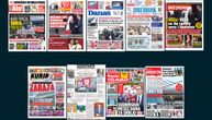 NASLOVNE STRANE SUTRAŠNJIH NOVINA: Prelistavanje štampe za nedelju, 10. maj 2026. godine