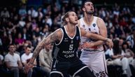 Bosna - Partizan: Crno-beli vode, ali su suočeni sa ogromnim problemom na polovini treće četvrtine