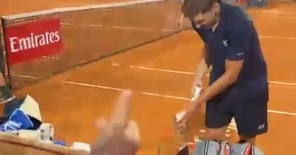 Novak's Loyal Fan Puts on a Show in Rome: Hamad Kept His Promise, Then the Craziest Scene Was Seen in the Stands