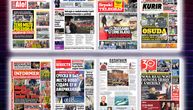 NASLOVNE STRANE SUTRAŠNJIH NOVINA: Prelistavanje štampe za sredu, 13. maj 2026. godine