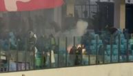 Jezive scene u Loznici, lete suzavac i topovski udari, pogledajte momenat ekplozije među Delijama