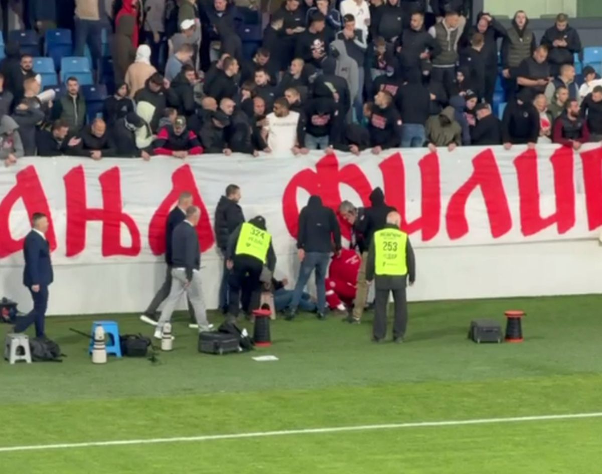 Drama na finalu Kupa! Navijaču Zvezde pozlilo, Hitna pomoć odmah reagovala