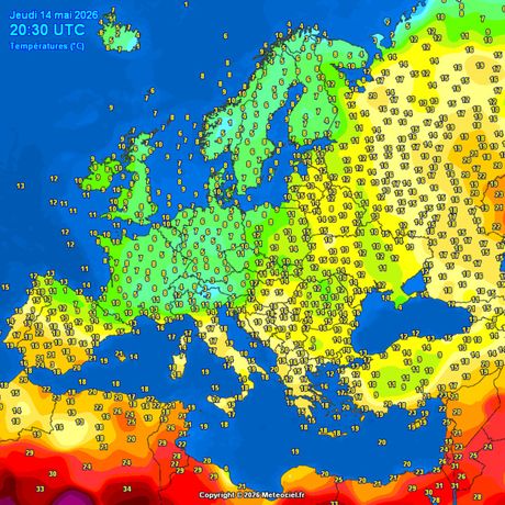 Trenutne temperature vazduha