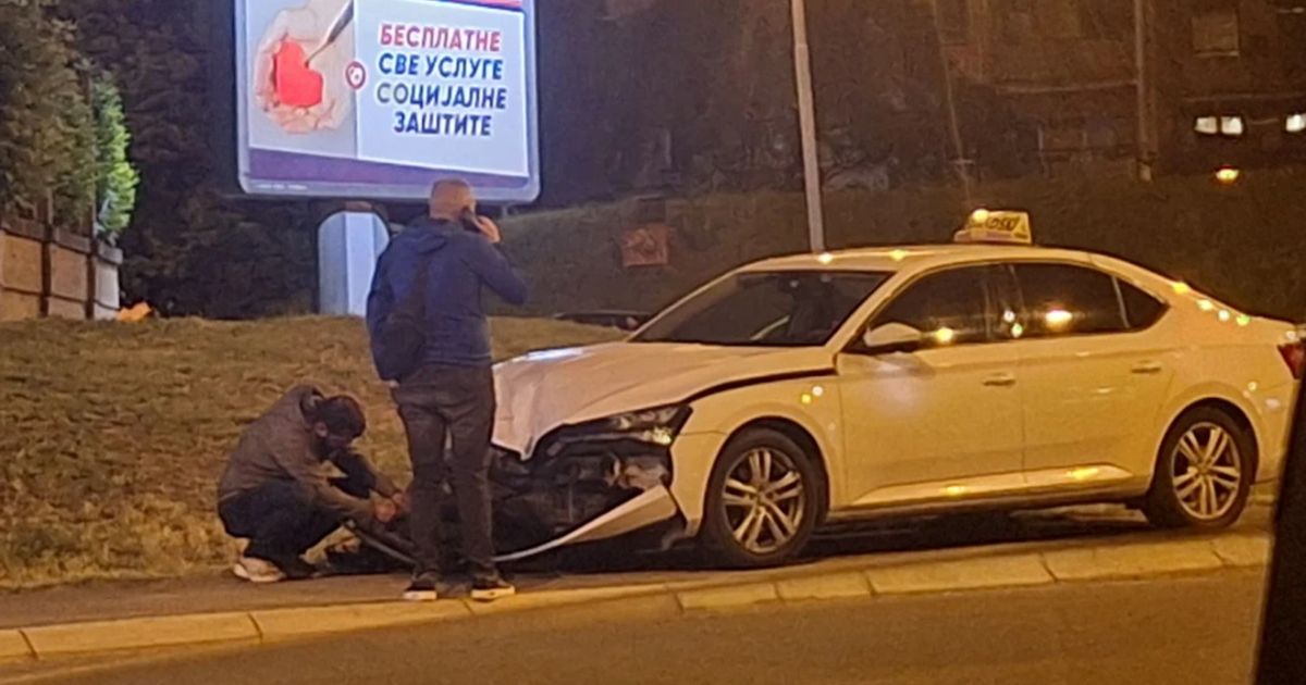Udes na Čukaričkoj padini: Sudarili se 