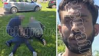 PRVE FOTOGRAFIJE KRVNIKA IZ OBRENOVCA: Pogledajte trenutak hapšenja osumnjičenog za jezivo ubistvo mačetom!