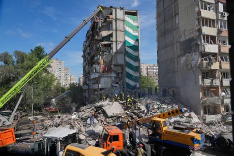 Kijev, Ukrajina, najmanje troje poginulih u napadu ruskih snaga