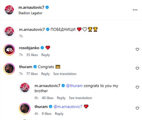 Marko Arnautović, Markus Tiram