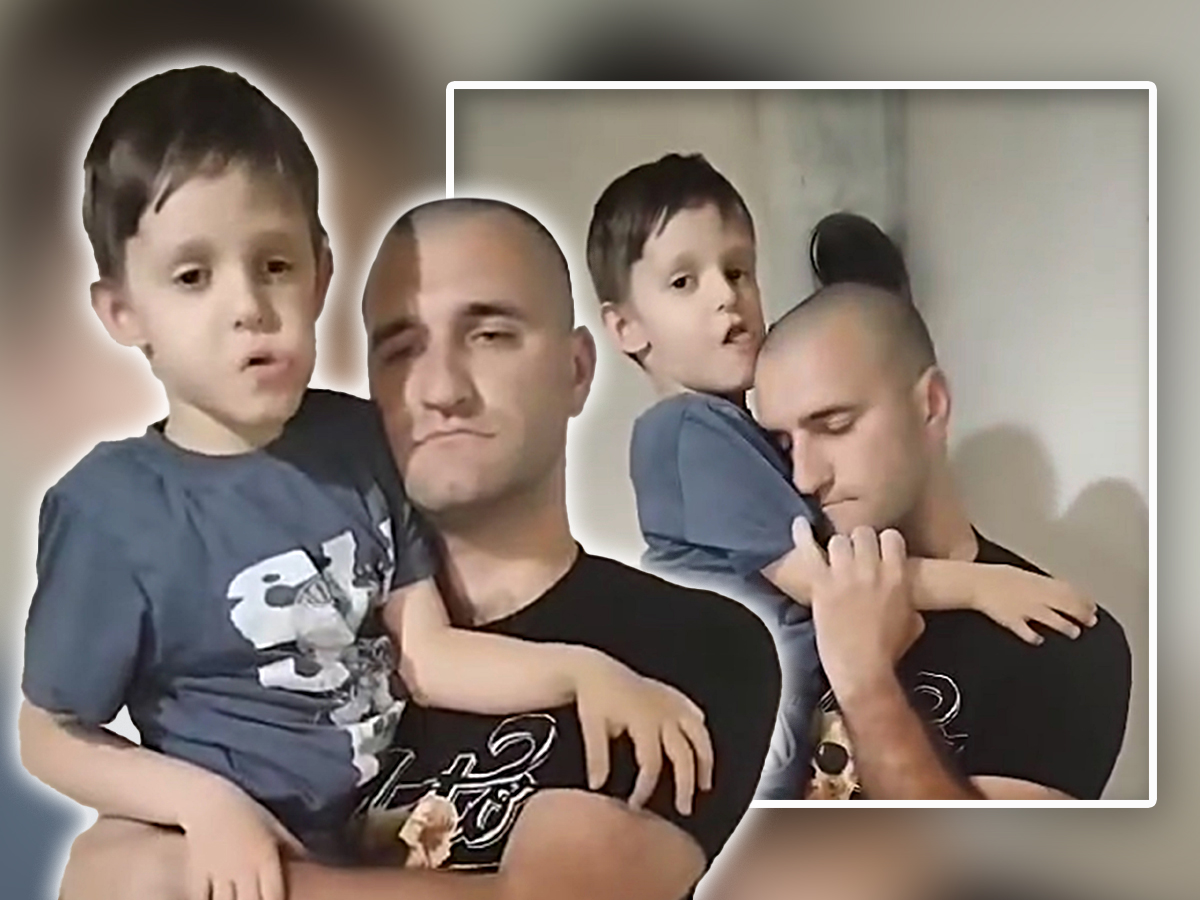 Mali Mihailo pije vodu iz šprica i ne može bez pelena: Majka mu preminula, a otac se lavovski bori za njega