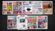 NASLOVNE STRANE SUTRAŠNJIH NOVINA: Prelistavanje štampe za subotu, 16. maj 2026. godine