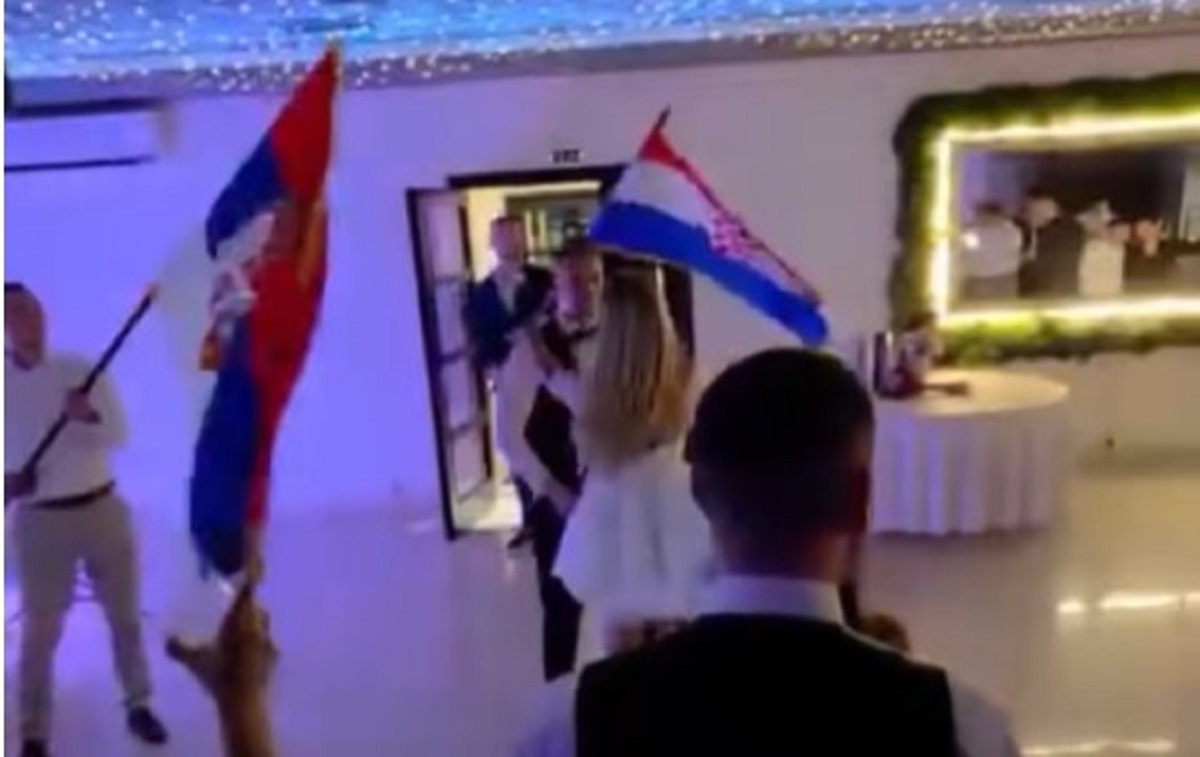 HAOS na svadbi Srpkinje i Hrvata u Beogradu: Zbog ove scene Balkan zanemeo, sad ih svi komentarišu