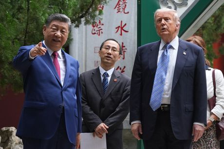 Donald Tramp i Si Đinping, Kina