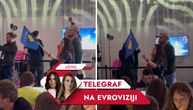 Pijani Albanci napravili haos u Beču, uneli zastavu tzv. Kosova pa namerno mahali ispred Srba tokom nastupa